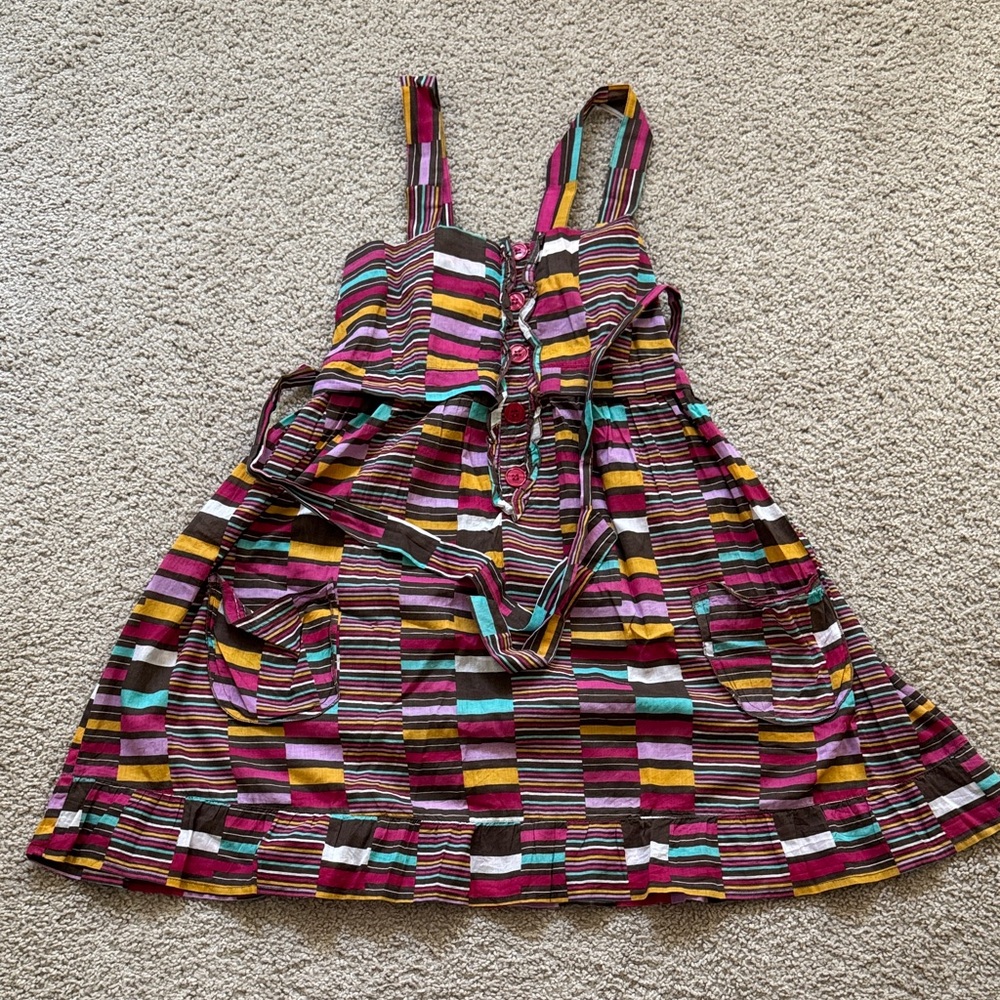 American Rag Multicolor Striped Dress (Medium)